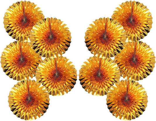 Golden Party Decorations,Engagement Party Decorations 8in,Gold Party Decor, Party Supply
