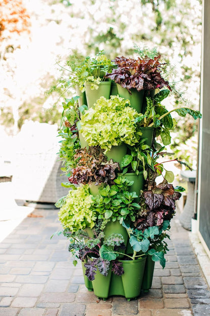 Greenstalk Patented Large 5 Tier Vertical Garden Planter with Patented Internal Watering System