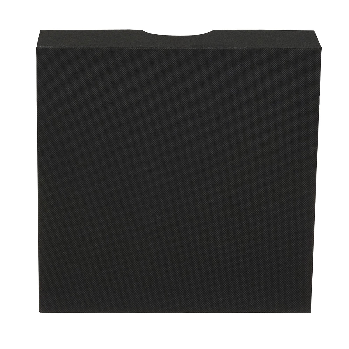 Household Essentials Drawer Organizer Tray with Fabric Cover and 9 Square Compartments, Black, Set