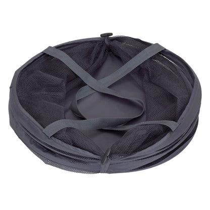 Household Essentials 2027-1 Pop-Up Collapsible Mesh Laundry Hamper | Charcoal