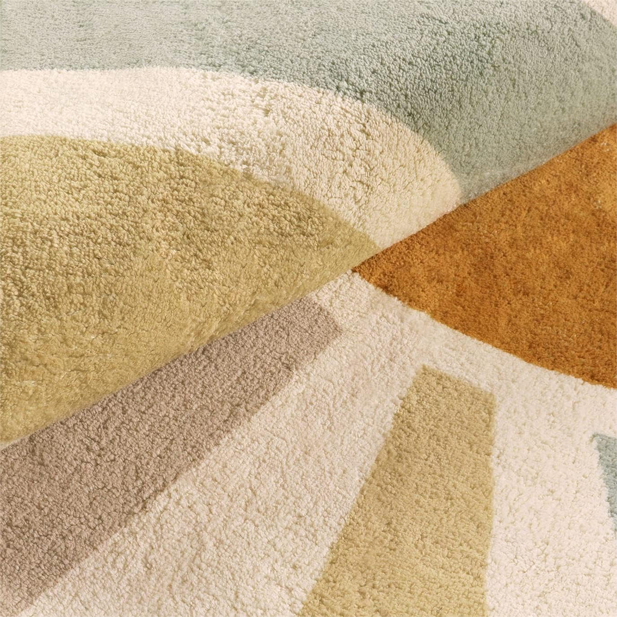 STARUIA Boho Washable Rug 3'x5' Kids Area Rug for Playroom, Colorful Kids Rug for Bedroom, Non-Slip