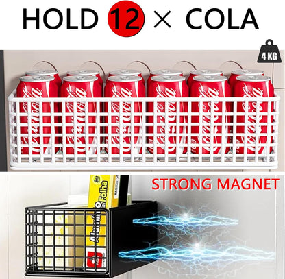 Magnetic Basket Magnetic Fridge Organizer Magnetic Pencil Holder Whiteboard Accessories Home