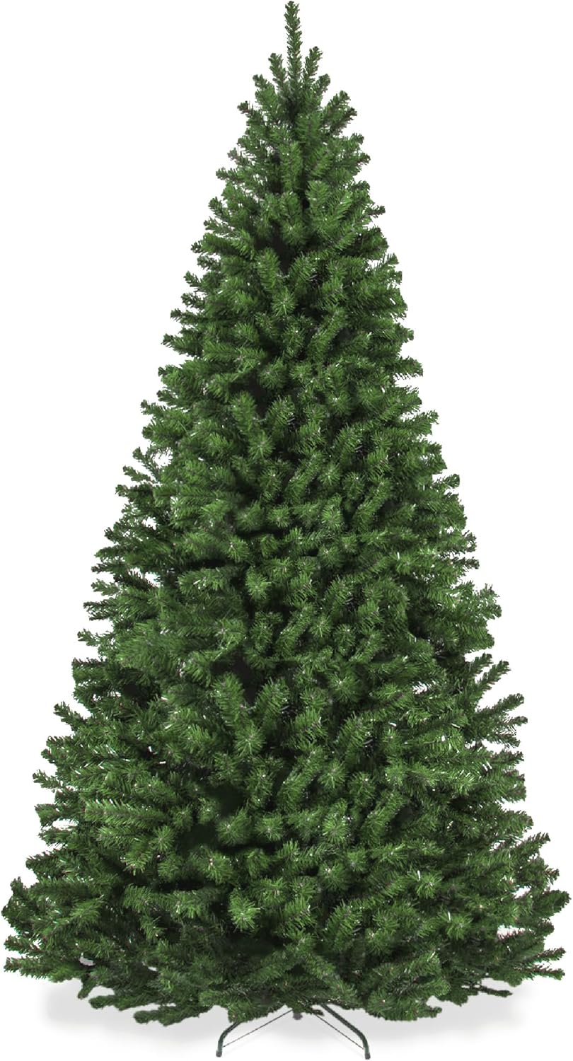 Best Choice Products Artificial Christmas Tree, 4.5ft Premium Unlit Realistic Spruce Holiday Décor
