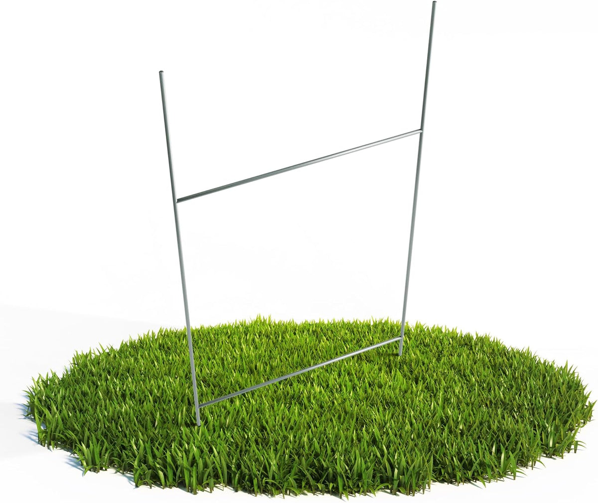 100 Pack 10"x24" H-Frame Yard Sign Stakes – Heavy Duty 9-Gauge Galvanized Steel Stakes for