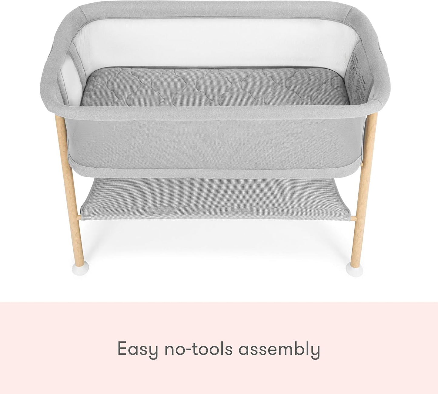 Newton Baby Essential Bassinet – Ultra-Breathable, Completely Washable, More Airflow for Safer