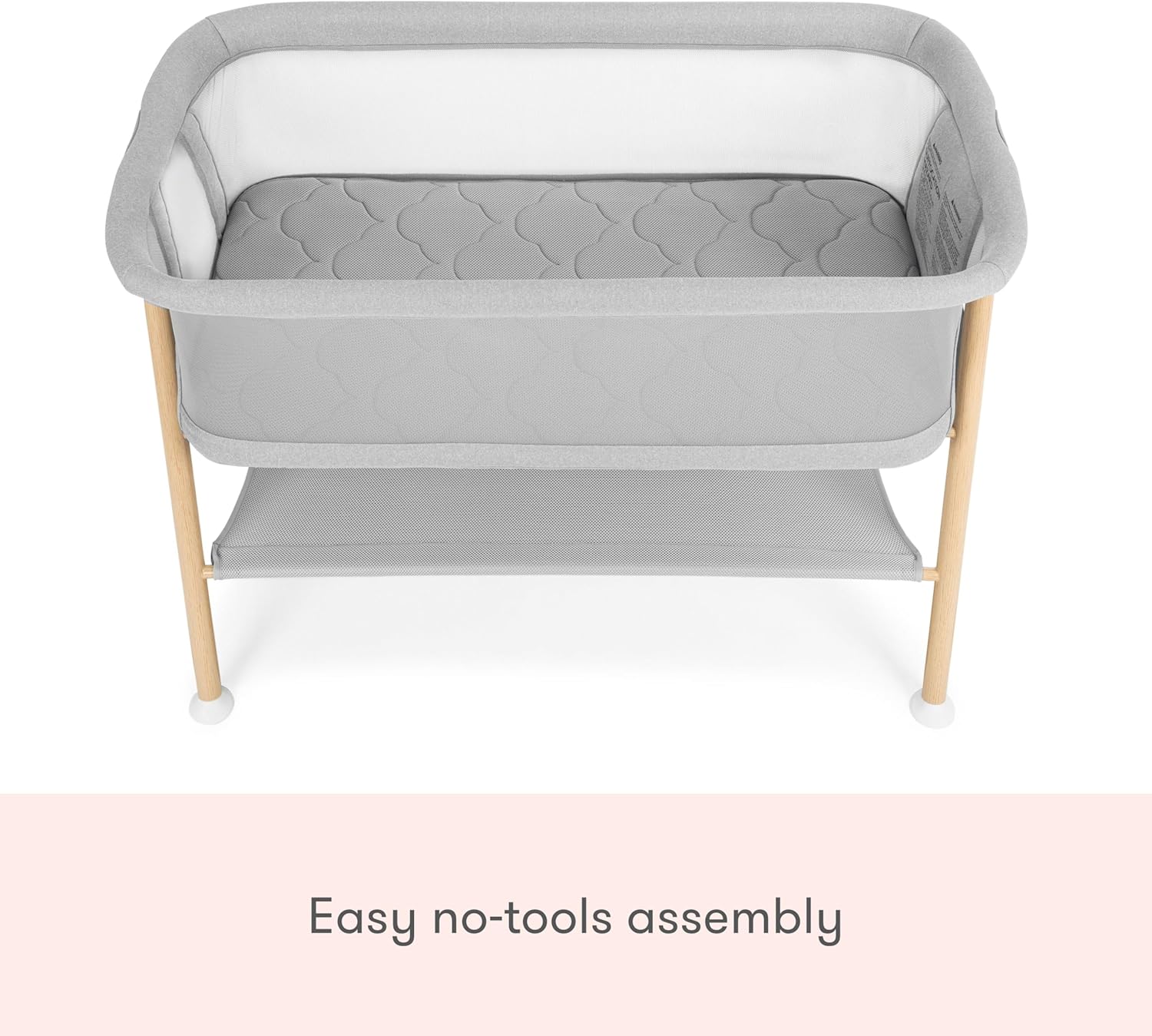 Newton Baby Essential Bassinet – Ultra-Breathable, Completely Washable, More Airflow for Safer