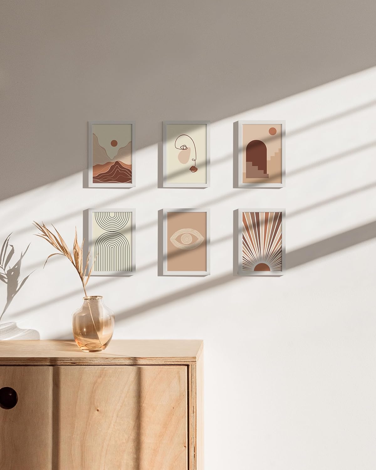 HAUS AND HUES 4x6 White Metal Picture Frames - White 4X6 Photo Frames - Features Premium Aluminum