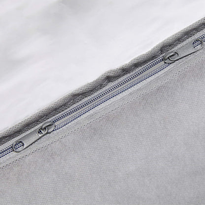 Amazon Basics Under Bed Fabric Zipper Blanket Storage Container Bags with Window and Handles