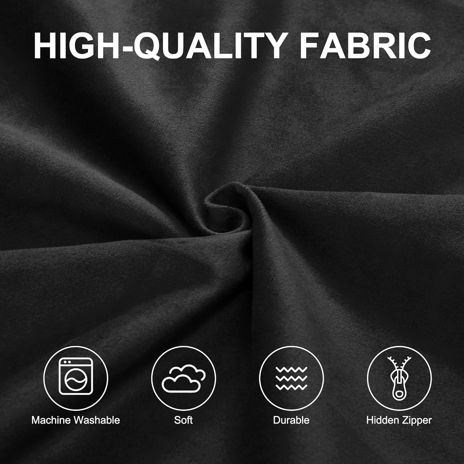 Hobestluk 3FT Bean Bag Chair Giant Bean Bag Chairs for Adults Large Bean Chairs with Removable