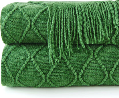 inhand Green Christmas Throw Blanket for Couch and Bed, Birthday Gifts for Women Teen Girl Friend