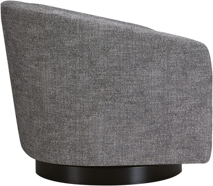 CHITA Swivel Accent Chair, FSC Certified Upholstered Fabric Barrel Chair for Living Room Set of 2