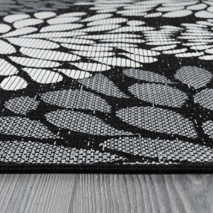 Beverly Rug Outdoor Rug 9x12 Modern Exotic Tropical Leaf Area Rugs for Indoor and Outdoor Patio