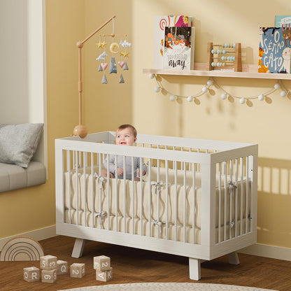 Baby Crib Mobile Arm,32.5 Inch Crib Mobile Stand,Wooden Mobile Arm for Crib（2 Modes
