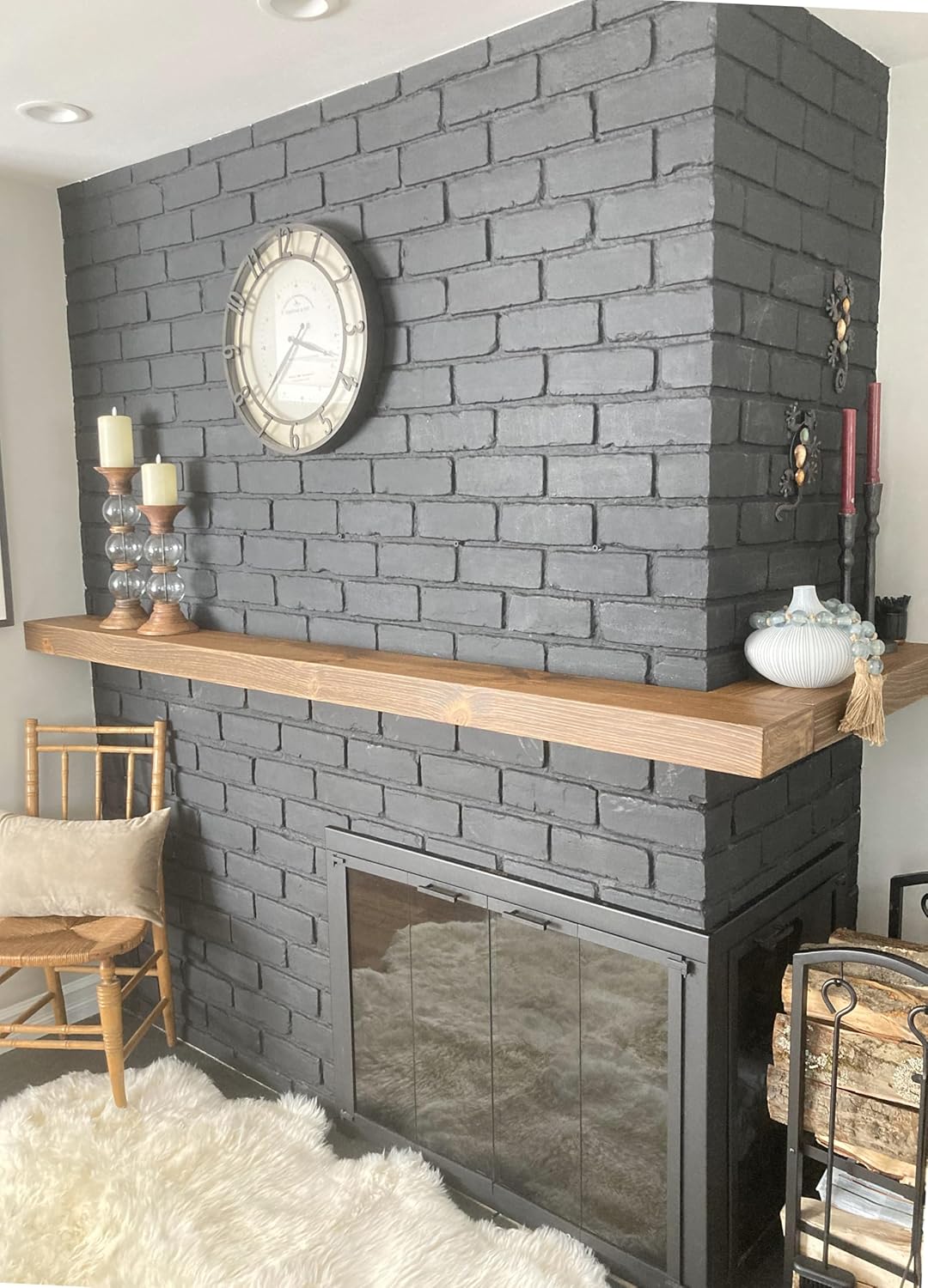 joelsantiques 30 Inch Floating Shelves for Wall - 30x6x2 in - Unfinished Wood Shelf Design, Wooden