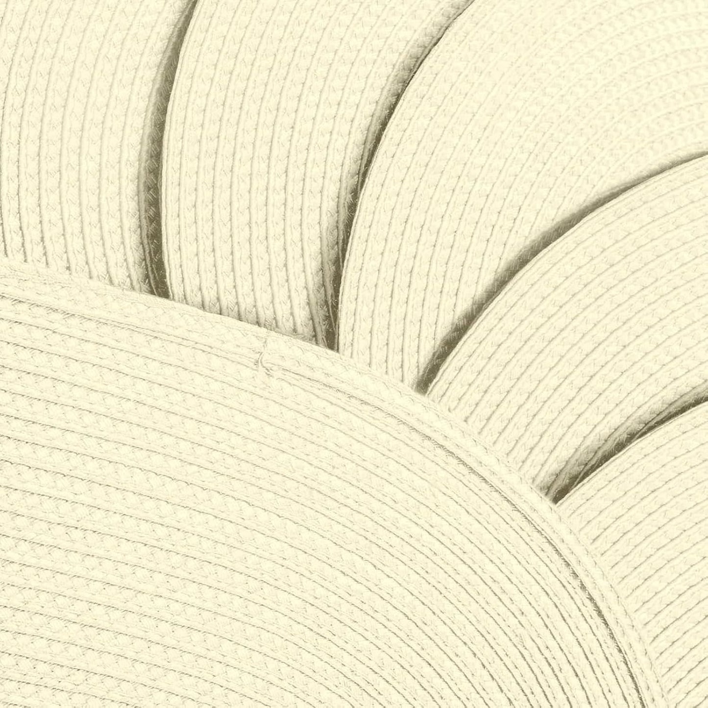 AHHFSMEI Placemats Set of 6 for Dining Table Washable Woven Vinyl Non-Slip 18x12 inches Placemat