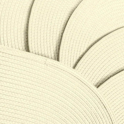 AHHFSMEI Placemats Set of 6 for Dining Table Washable Woven Vinyl Non-Slip 18x12 inches Placemat
