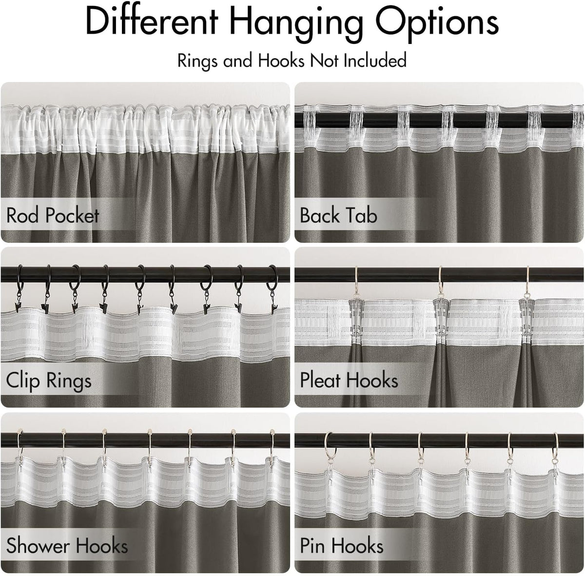 MIULEE Silver Gray Velvet Curtains 96 inches 2 Panels - Luxury Room Darkening Window Drapes for