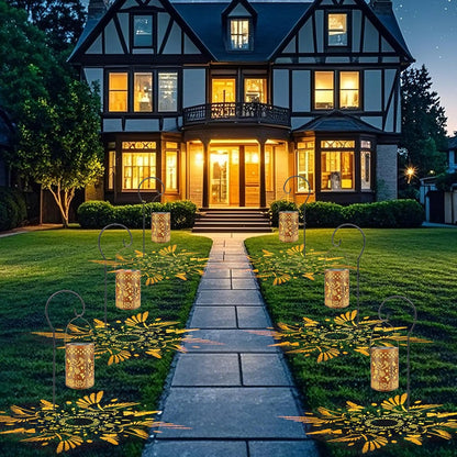 Solar Lanterns Outdoor Waterproof Hummingbird Garden Decor Birthday Gifts for Women Mom Grandma