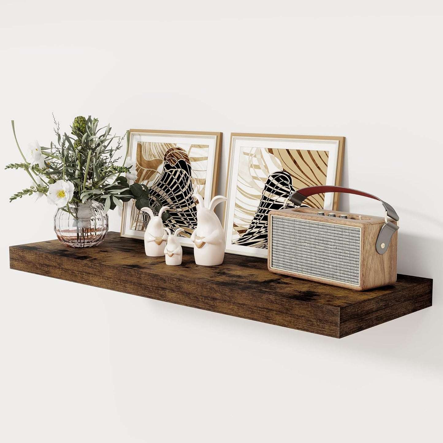 Floating Shelves 36 Inch Long, 12 Inch Deep Floating Shelves for Wall, 36 x 12 Shelves for Wall