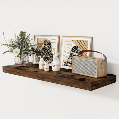 Floating Shelves 36 Inch Long, 12 Inch Deep Floating Shelves for Wall, 36 x 12 Shelves for Wall