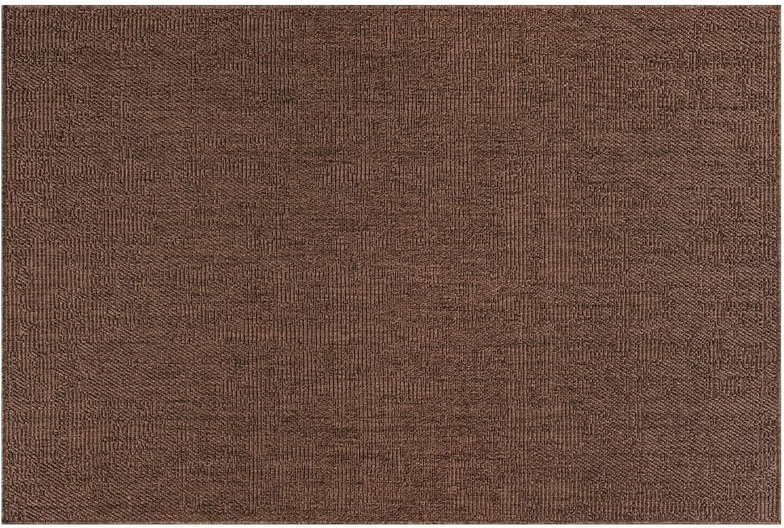 CAMILSON Easy Jute Rug 2x3, Indoor Outdoor Brown Color Fiber Area Rugs for Living Room and Kitchen