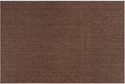 CAMILSON Easy Jute Rug 2x3, Indoor Outdoor Brown Color Fiber Area Rugs for Living Room and Kitchen