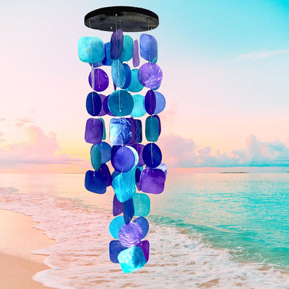 Bellaa 20414 Wind Chimes Outdoor, Garden Decorations, Musical, Indoor/Outside Windchimes, Beach