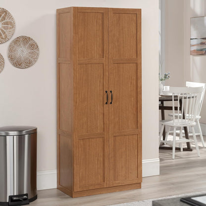 Sauder Select Storage Cabinet, Pantry Cabinet Kitchen Storage with Adjustable Shelves, Bathroom