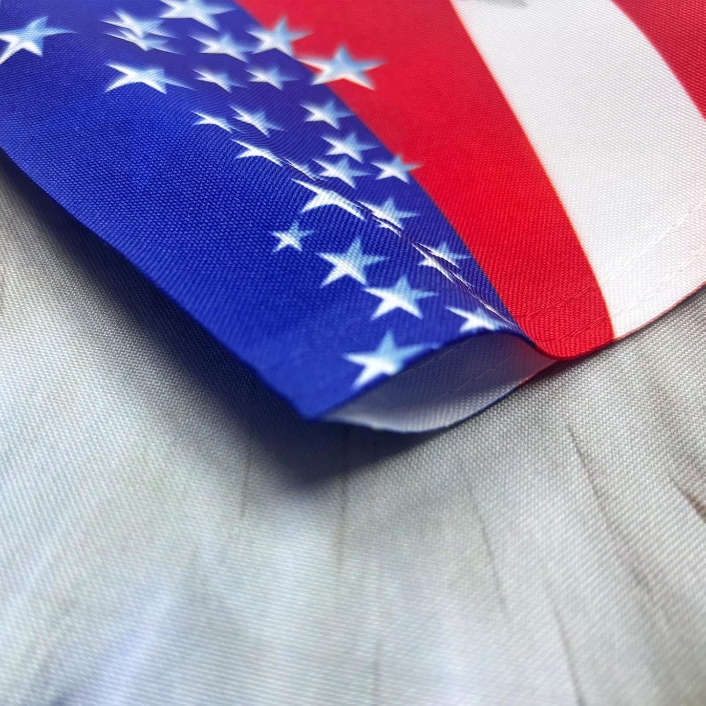 TOPFLAGS Garden Flag Stand with American Garden Flags Patriotic Stars and Eagle Yard Flag 12x18
