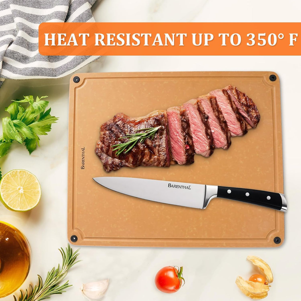 large cutting boards for kitchen dishwasher - XL cutting board set double-sided with Non-Slip Feet