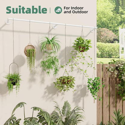 Plant Hanger Indoor with 6 Hanging Chains Hanging Planters for Indoor Plants Hanging Plant Holder