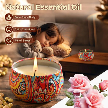 Scented Candles Gift Set, 12 Pack Candle for Home Scented, Candles Clearance with Gift Box