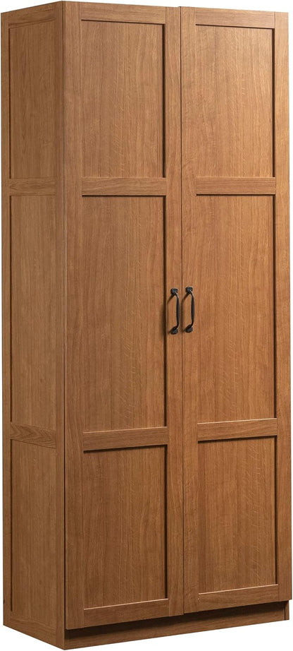 Sauder Select Storage Cabinet, Pantry Cabinet Kitchen Storage with Adjustable Shelves, Bathroom