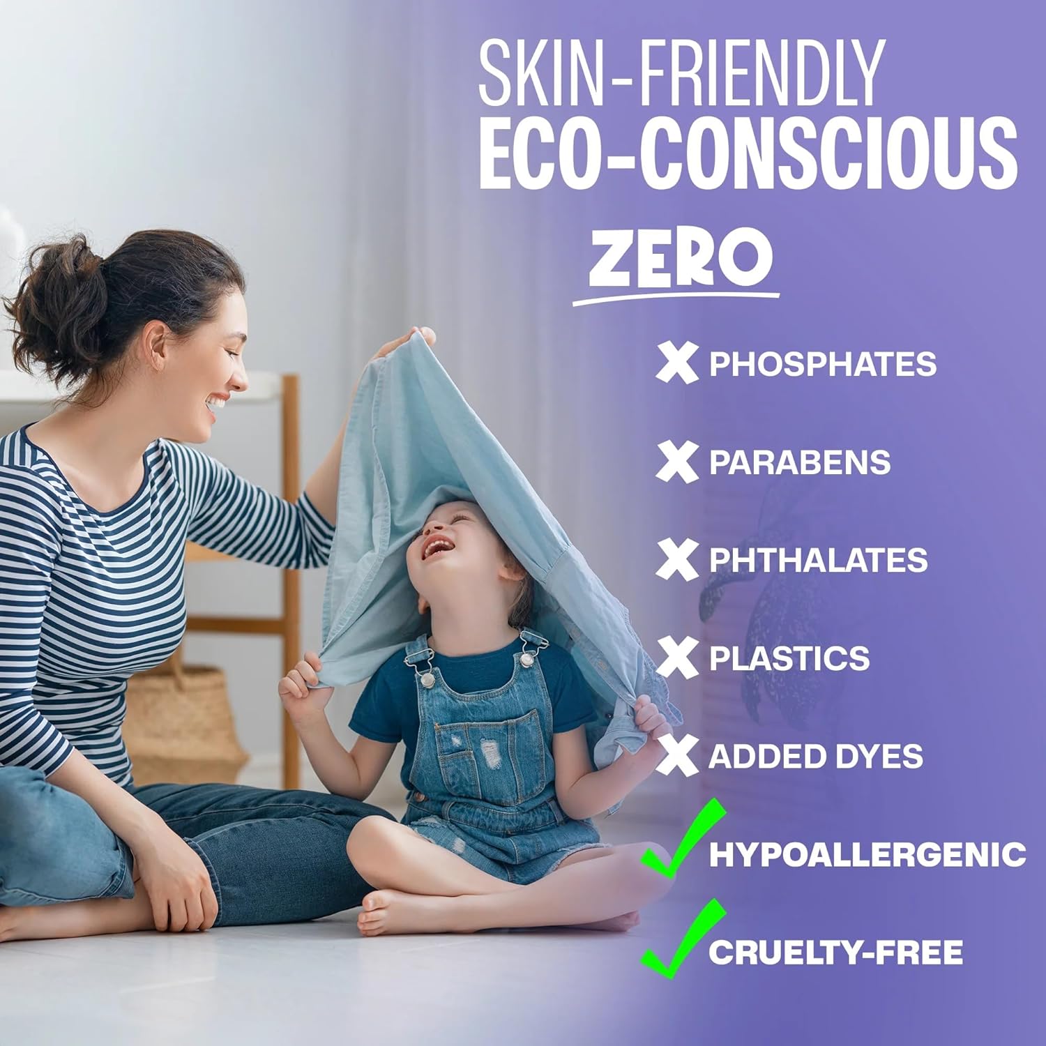 Sudstainables Laundry Detergent Sheets (200 Loads) – Eco-Friendly, Plastic-Free, Zero Waste