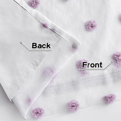 MYSKY HOME 100% Blackout Curtains for Girls Bedroom 84 Inches Long Total Light Blocking Curtains