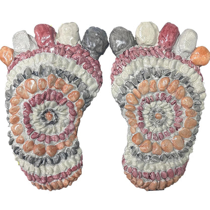 Garden Stepping Stones - Decorative Garden Stones for Patio, Deck, Garden or Sidewalk Faux