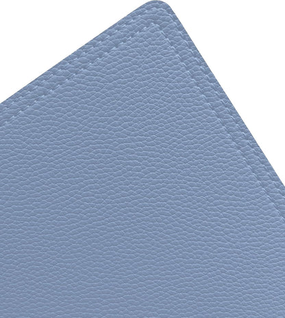 Set of 6 Faux Leather Placemats, PU Table Mats, Waterproof, Stain Resistant, Heat Resistant, Easy