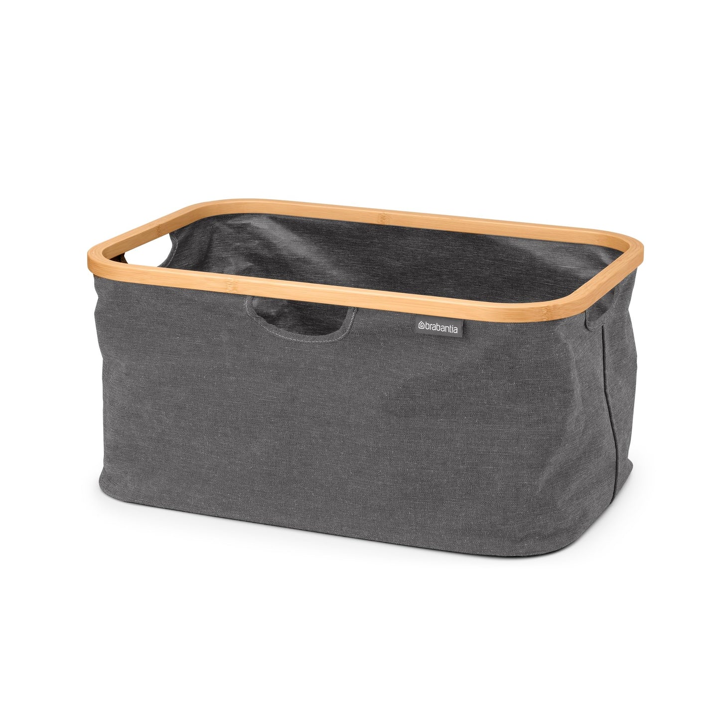 Brabantia - Foldable Laundry Basket 10.6 Gal - Water Resistant Hamper for Wet & Dry Laundry