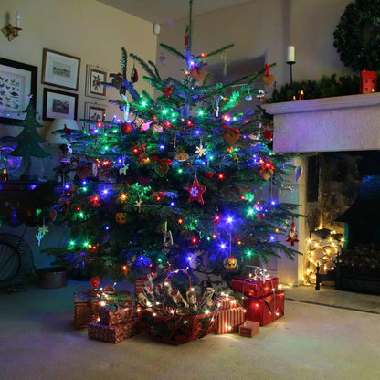 Dazzle Bright 132FT 400 LED Christmas Lights, Christmas String Lights Plug in with 8 Modes