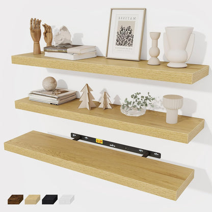 Floating Shelves Wall Shelf 30 Inch Long, Rustic Wood Bathroom Shelves 30 Inch, Farmhouse Home