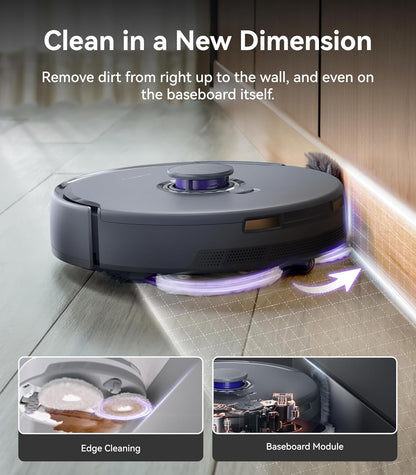 NARWAL Freo Z Ultra Robot Vacuum and Mop Combo, Dual RGB Cameras and Chips, AI Avoidance, 12000Pa