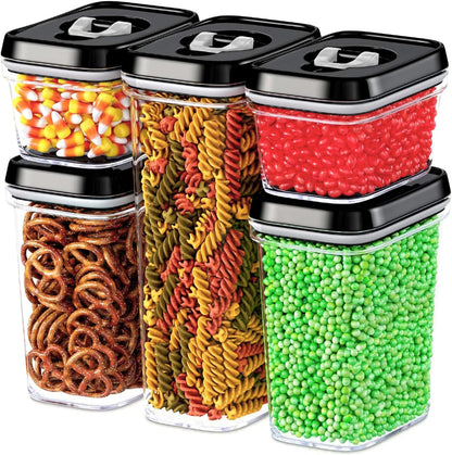 DWËLLZA KITCHEN Airtight Food Storage Containers with Lids - 5 Piece Set - Kitchen Accessories Food