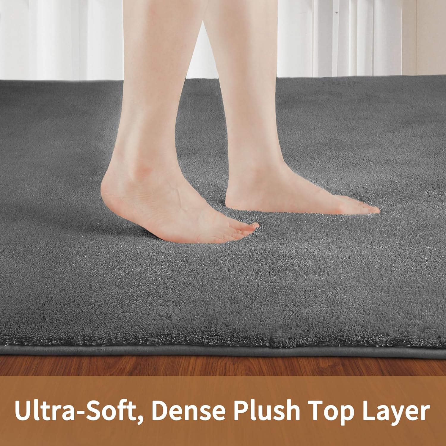 Sour Lemon 6x9 Area Rugs for Living Room, Soft Large Area Rug Fluffy Rugs for Bedroom，Machine