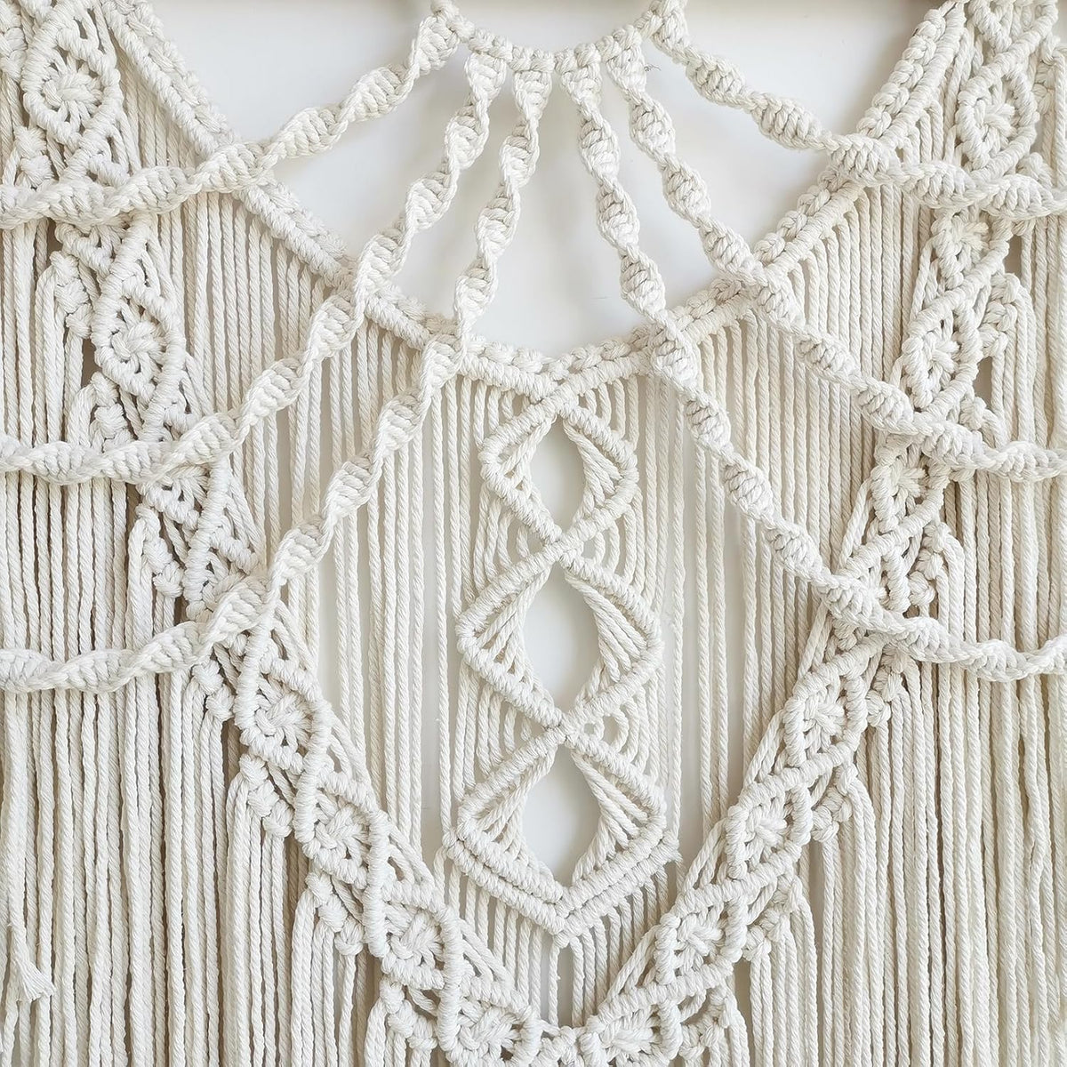 Achart Macrame Wall Hanging Large- Boho Wall Decor- large wall art- Wall Decor Living Room- Macrame