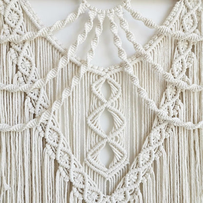 Achart Macrame Wall Hanging Large- Boho Wall Decor- large wall art- Wall Decor Living Room- Macrame
