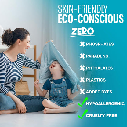 Sudstainables Laundry Detergent Sheets (60 Loads) – Eco-Friendly, Zero Waste, Plastic-Free Laundry