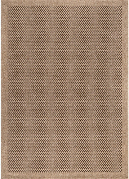 CAMILSON Easy Jute Rug 9x12, Indoor Outdoor Natural Color Fiber Area Rugs for Living Room Patio and