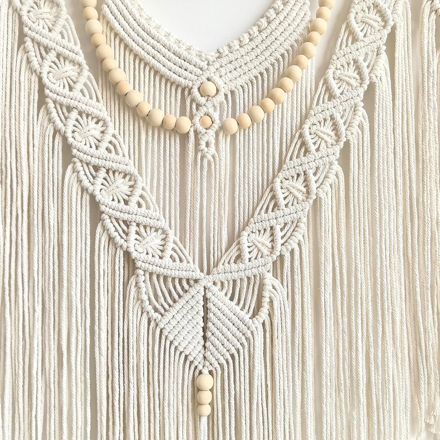 Achart Macrame Wall Hanging Large- Boho Wall Decor- large wall art- Wall Decor Living Room- Macrame
