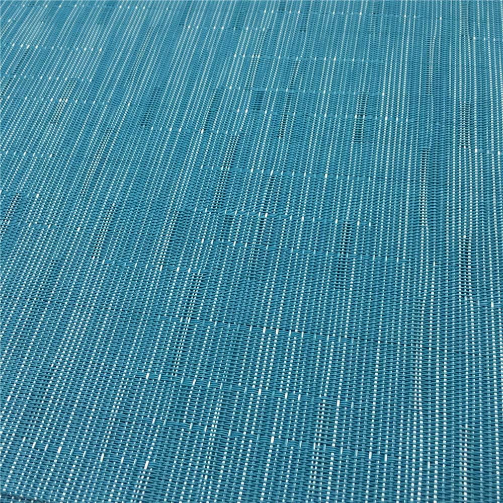 WAZAIGUR Placemats Set of 8 for Dining Table Heat-Resistant Washable Place Mats Woven Vinyl Kitchen