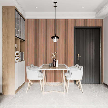 IZODEKOR 3D Wood Effect Wall Panels - Faux Wood Paneling for Living Room, Kitchen, Bathroom and